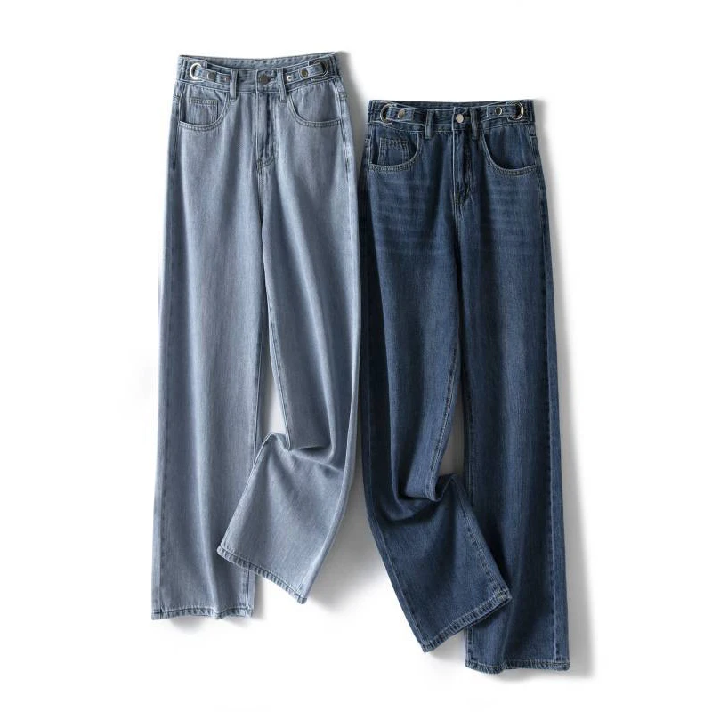 2021 Spring Women Jeans Ladies Denim Harem Pants High Waist Wide Leg Blue Jeans Pants, Picture
2021 Spring Women Jeans Ladies Denim Harem Pants High Waist Wide Leg Blue Jeans Pants, Picture