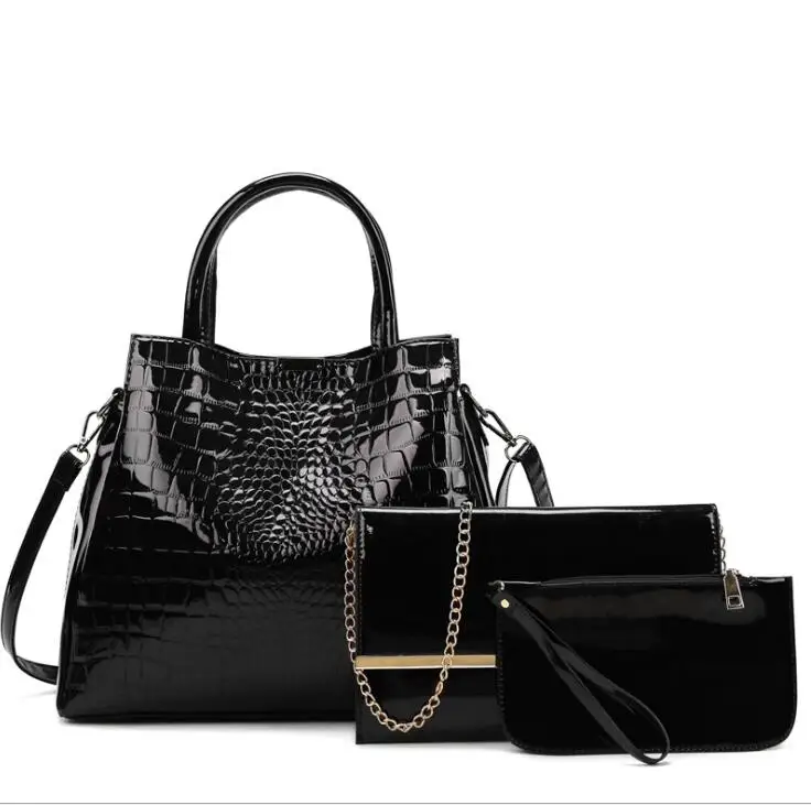 Newest 3pcs Set Women Large Hand Bag Purses Handbags Fashion Shoulder Messenger Bags
Newest 3pcs Set Women Large Hand Bag Purses Handbags Fashion Shoulder Messenger Bags
