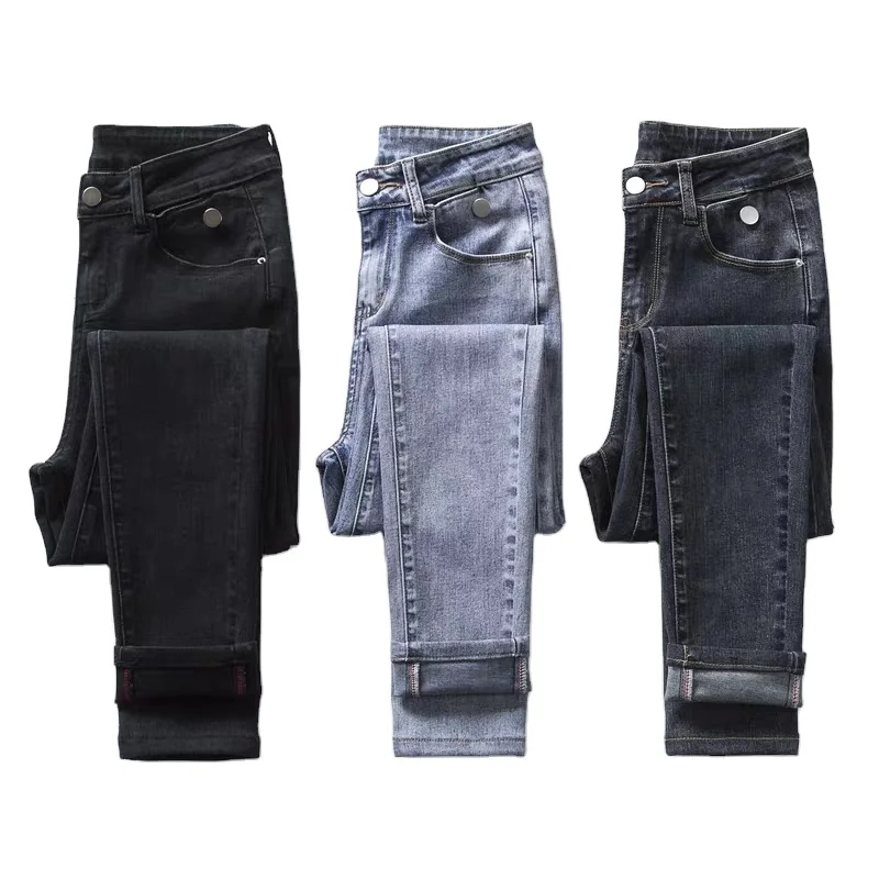 Wholesale of stock clothing tight jeans girls skinny jeans for woman cheap woman fashion jeans factory Cheap clothes
Wholesale of stock clothing tight jeans girls skinny jeans for woman cheap woman fashion jeans factory Cheap clothes