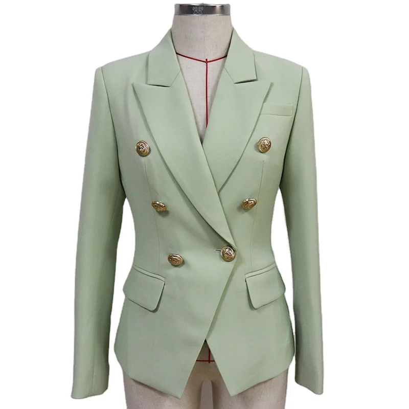 2020 new arrivals wholesale high quality classic double breasted women leisure office blazer jacket
2020 new arrivals wholesale high quality classic double breasted women leisure office blazer jacket