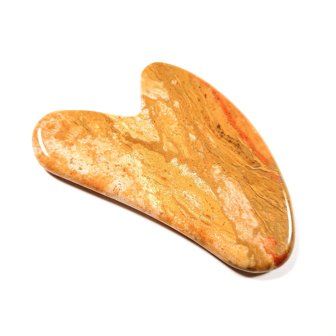 high quality custom logo face body massage natural heart stone gua sha mookaite jasper
high quality custom logo face body massage natural heart stone gua sha mookaite jasper