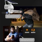 Outdoor PTZ Security CCTV Camera Solar Powered Wireless IP Camera for Remote Monitoring