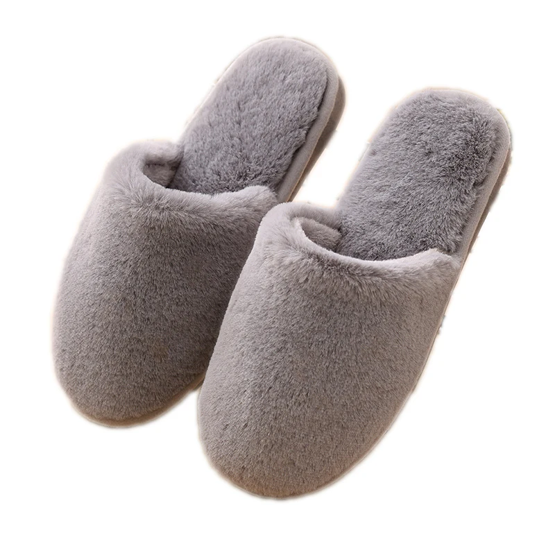 New Style Home Furry Slippers for Women Indoor Silent Cotton Slippers Women's Toe-covered Suede Warm Slippers, 3 colors
New Style Home Furry Slippers for Women Indoor Silent Cotton Slippers Women's Toe-covered Suede Warm Slippers, 3 colors