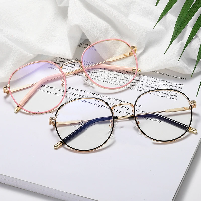 SKYWAY Retro Anti Blue Light Glasses Frame Metal Round Optical Eyeglasses Eyewear For Men Women
SKYWAY Retro Anti Blue Light Glasses Frame Metal Round Optical Eyeglasses Eyewear For Men Women