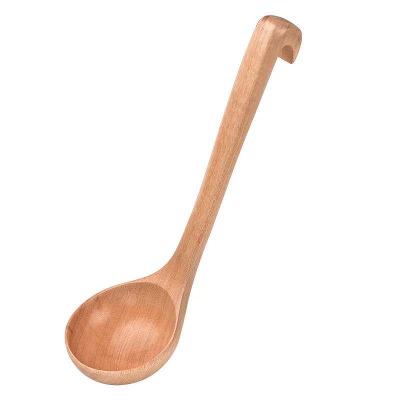 Wholesale Wooden Long Handle Large Spoon with Hook Theaceae Oil Dipper Kitchen Porridge Soup Hot Pot Spoon
Wholesale Wooden Long Handle Large Spoon with Hook Theaceae Oil Dipper Kitchen Porridge Soup Hot Pot Spoon