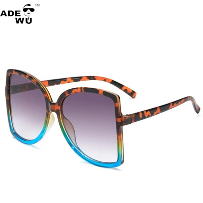 ADE WU XA16009 New Europe Classic Personality Trendy Women Oversized Frame PC Lens Sunglasses Tinted Butterfly Sun Glasses, Picture shown
ADE WU XA16009 New Europe Classic Personality Trendy Women Oversized Frame PC Lens Sunglasses Tinted Butterfly Sun Glasses, Picture shown