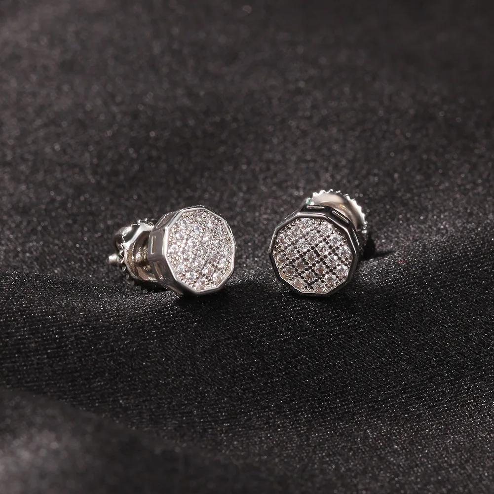 Hip hop jewelry 2021 new hip hop 10 side S925 silver stud classic INS gold plated round stud
Hip hop jewelry 2021 new hip hop 10 side S925 silver stud classic INS gold plated round stud