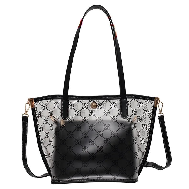 XP1612 Trendy fashion transparent printed shoulder underarm bag Western style match messenger bag
XP1612 Trendy fashion transparent printed shoulder underarm bag Western style match messenger bag