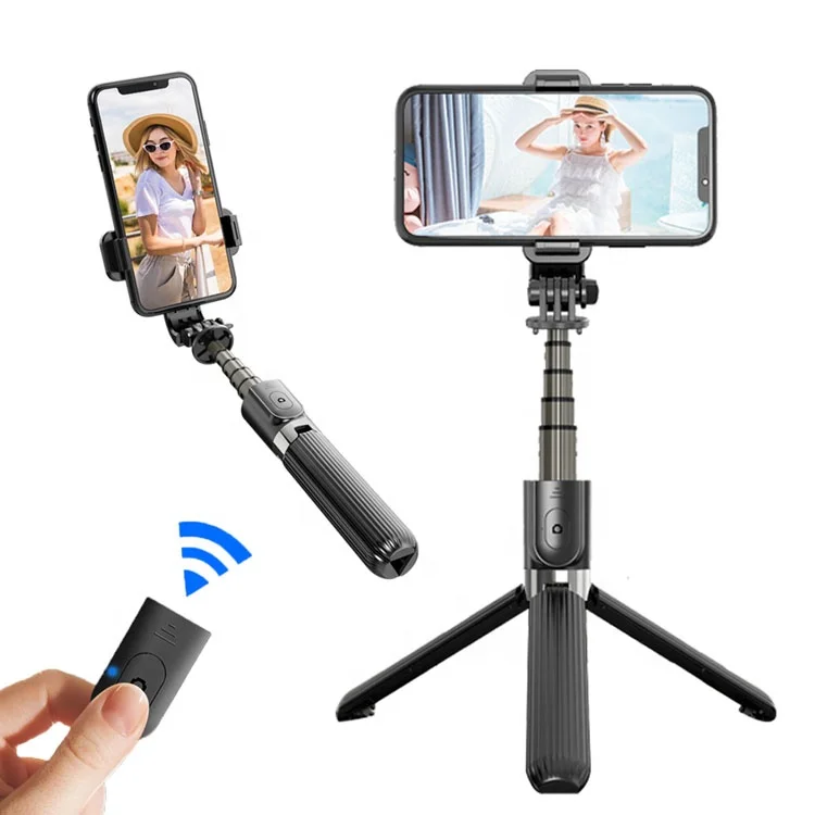 Universal 2 in 1 Wireless Mini Extendable Monopod blue tooth Selfie Stick Tripod For iPhone Samsung smartphone
Universal 2 in 1 Wireless Mini Extendable Monopod blue tooth Selfie Stick Tripod For iPhone Samsung smartphone