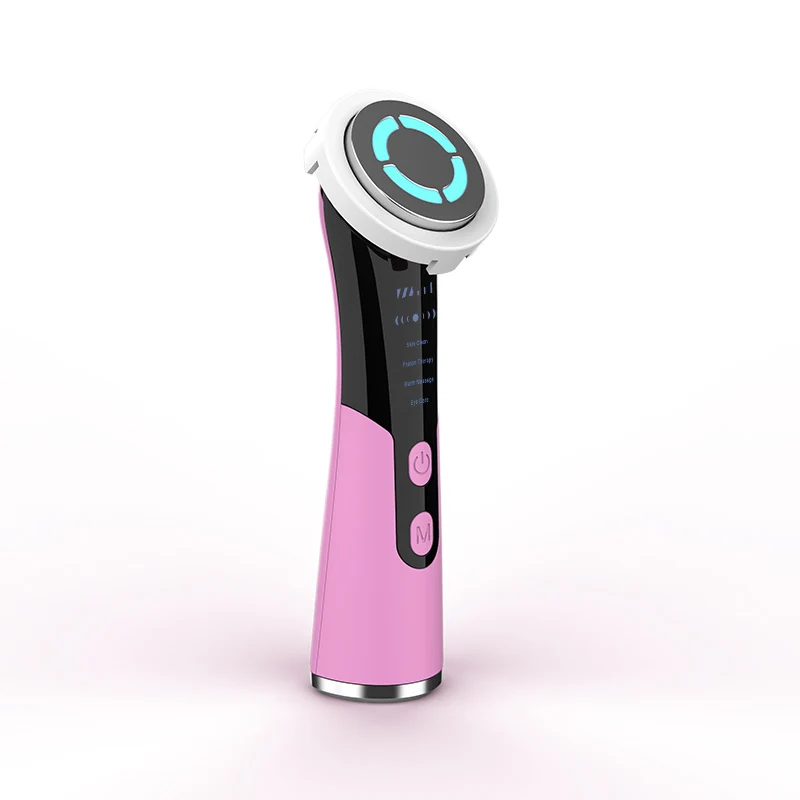 Portable Skin Toning Device Face Massager Cold And Hot Photon Ultrasonic Beauty Machine, Blue/pink/gold/white
Portable Skin Toning Device Face Massager Cold And Hot Photon Ultrasonic Beauty Machine, Blue/pink/gold/white
