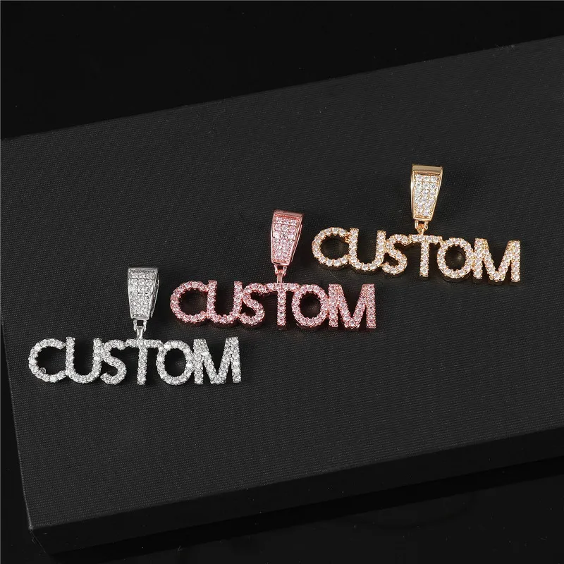 Iced Out Custom Personalized Name Necklace Jewelry Bling CZ Mini Font Name Plate Necklace, Picture
Iced Out Custom Personalized Name Necklace Jewelry Bling CZ Mini Font Name Plate Necklace, Picture
