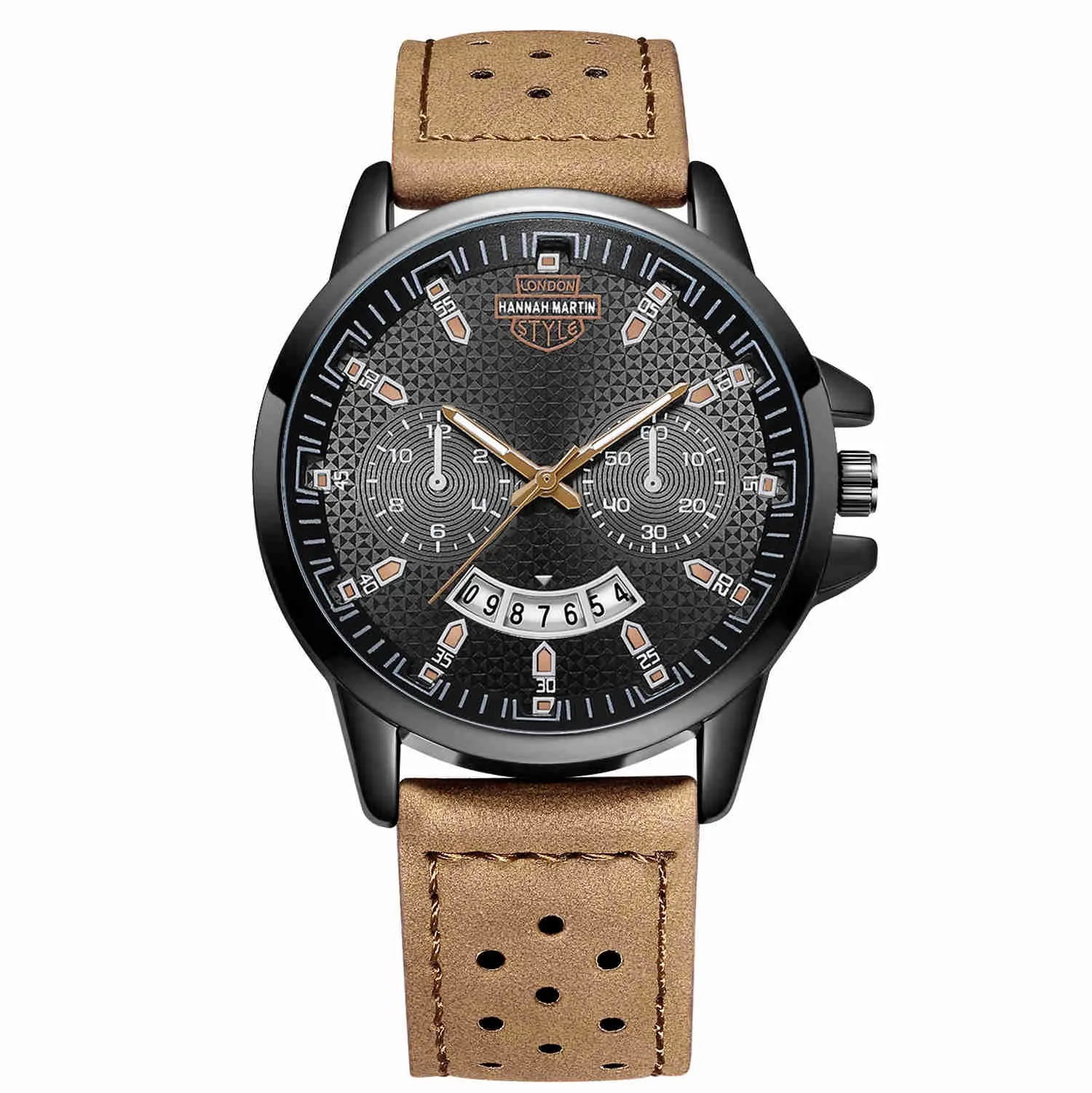 Men's Brand Luxury Classy Frosted Breathable Holes Khaki Leather Belt Calendar Quartz Wrist Watches Casual Athletic Custom Watch, 3 colors
Men's Brand Luxury Classy Frosted Breathable Holes Khaki Leather Belt Calendar Quartz Wrist Watches Casual Athletic Custom Watch, 3 colors