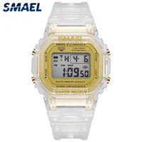 SMAEL new women wrist watch 1905 transparent strap water resistant sport digital watch
SMAEL new women wrist watch 1905 transparent strap water resistant sport digital watch