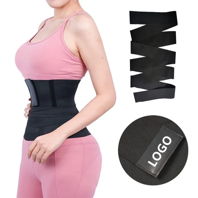 Snatch Me Up Waist Trainer Bandage Wrap 4 Meters Trimmer 5 Meters Slimming Waist Wrap Belt, Black
Snatch Me Up Waist Trainer Bandage Wrap 4 Meters Trimmer 5 Meters Slimming Waist Wrap Belt, Black