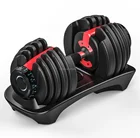 Set Adjustable Dumbbell Set 2020 Latest Hot Sale Adjustable Dumbbell Fitness Equipment Set