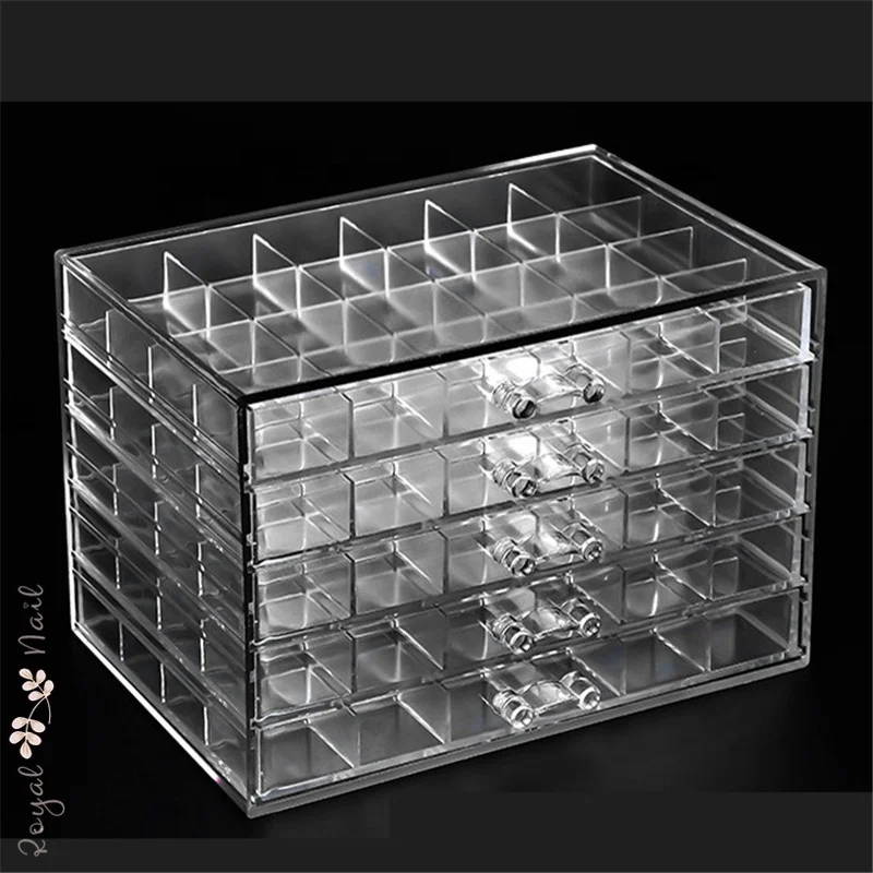 Wholesale 5 layers 120 Grids Acrylic Nail Art Storage Box Jewelry Display Organizer Tool, Clear
Wholesale 5 layers 120 Grids Acrylic Nail Art Storage Box Jewelry Display Organizer Tool, Clear