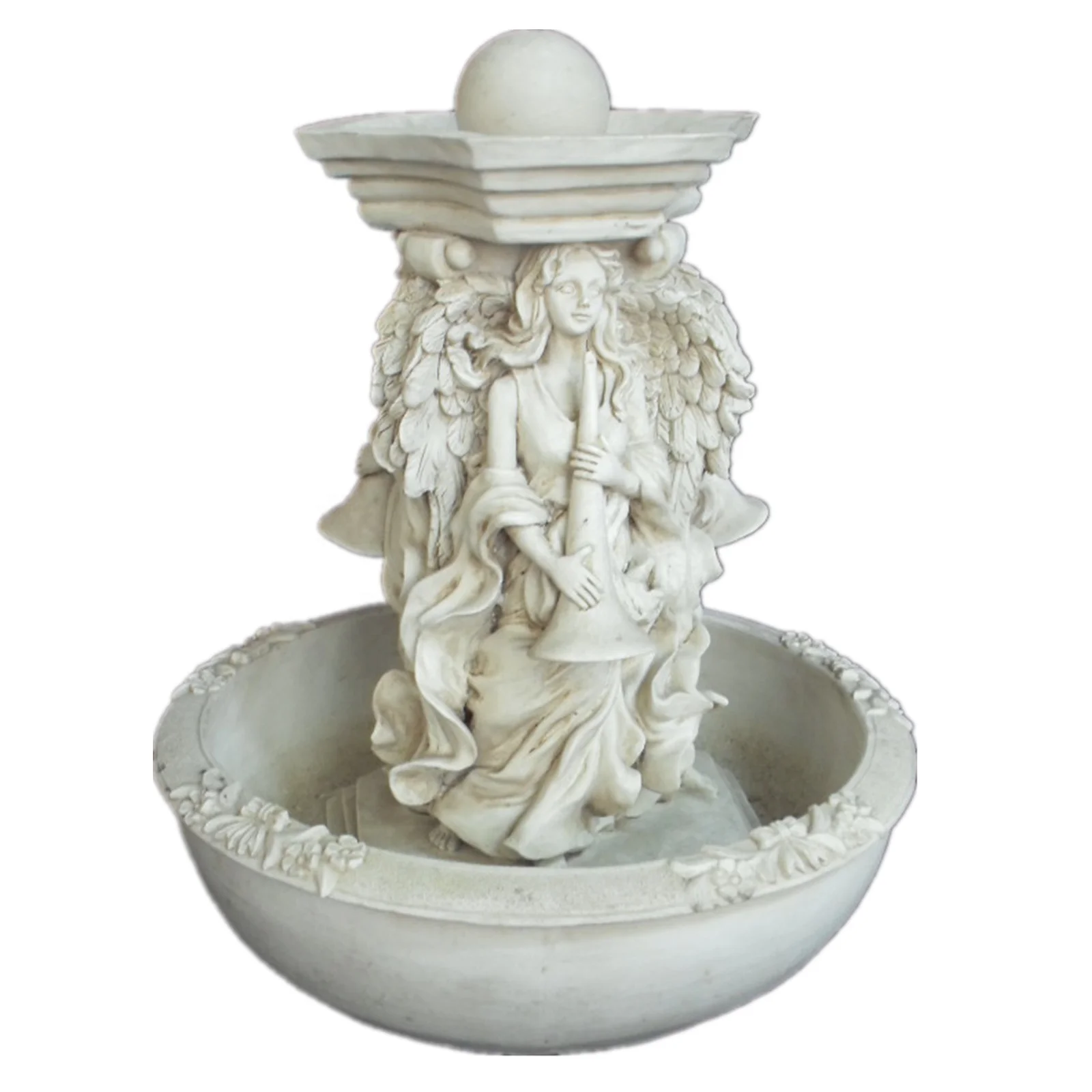 Resin Angel Tabletop Fountain With Pump For Desk Decoration Buy