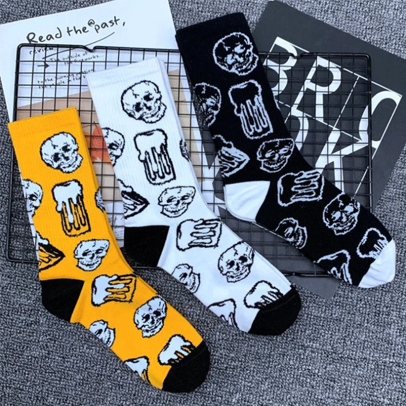 Wholesale Cool Art Design Knitting Cotton Crew Happy Funny Female Skull Autumn Socks
Wholesale Cool Art Design Knitting Cotton Crew Happy Funny Female Skull Autumn Socks