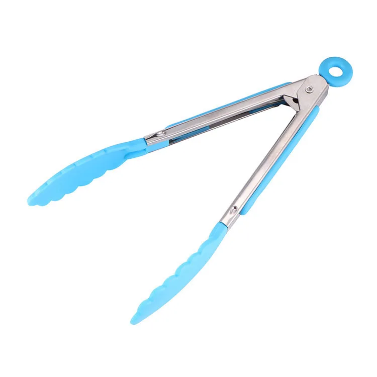 8 Inch Non-Slip Stainless Steel Silicone Environmentally Friendly Kitchen Cooking BBQ Food Tong, Random color
8 Inch Non-Slip Stainless Steel Silicone Environmentally Friendly Kitchen Cooking BBQ Food Tong, Random color