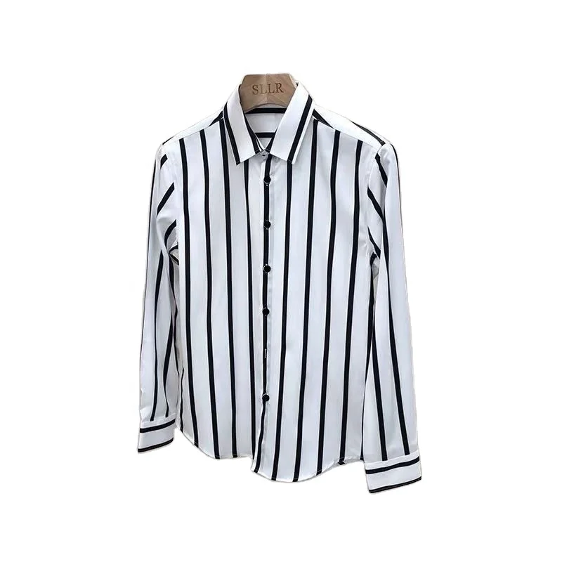 Wholesale tops Sweet Enough Button Down elegant blouse women ladies office striped shirt2021
Wholesale tops Sweet Enough Button Down elegant blouse women ladies office striped shirt2021