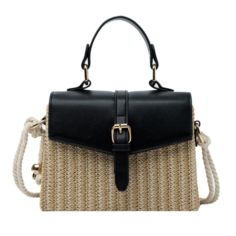 2021Summer Beach Travel Shoulder Crossbody Bags Trendy Handmade Weaving Straw Tote Women Purses Simple Design Leisure Handbags
2021Summer Beach Travel Shoulder Crossbody Bags Trendy Handmade Weaving Straw Tote Women Purses Simple Design Leisure Handbags