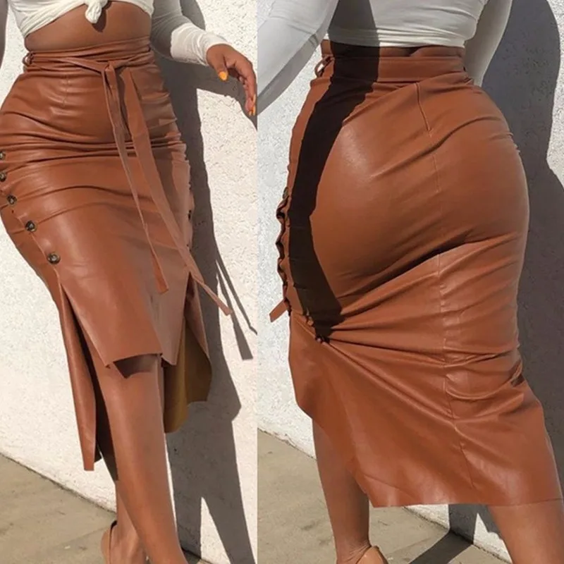 PDEP new products fashion slim split side laced waist skirt plus size PU leather skirt dress for women irregular skirt
PDEP new products fashion slim split side laced waist skirt plus size PU leather skirt dress for women irregular skirt