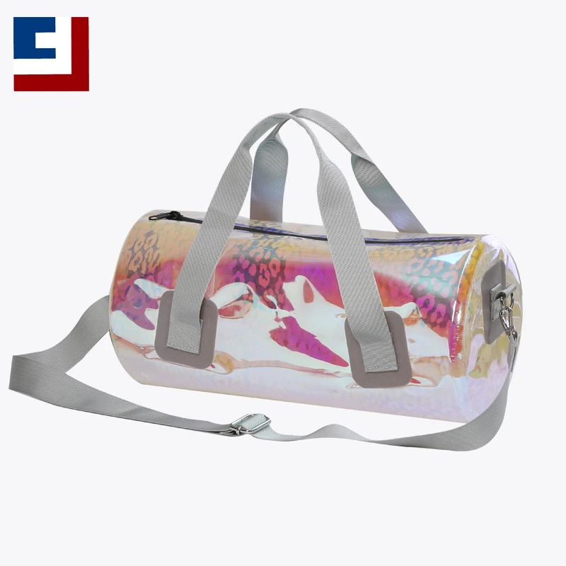 Outdoor leopard printed transparent PVC 100% waterproof gym clear duffel bags, Customized color
Outdoor leopard printed transparent PVC 100% waterproof gym clear duffel bags, Customized color