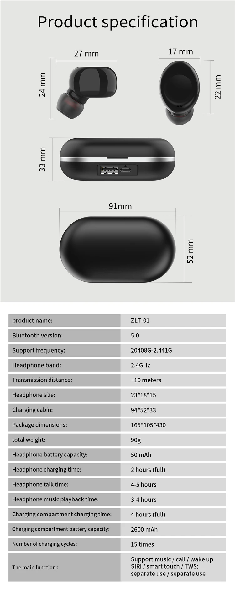 Factory hot sale digital wireless headphone hifi portronics best quality - ANKUX.COM