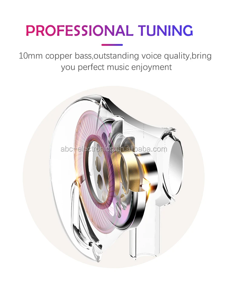 Factory headphones microphone wireless earbuds door to door earphones for iphone - ANKUX.COM