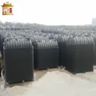HDPE Free Maintenance House hold Underground Three Grids Septic Tank For Toilet Treating System