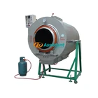 Electric Use Gas Heating Green Tea Roaster Drying Machine Table Steam Leaf Roaster For Tea DL-6CST-100