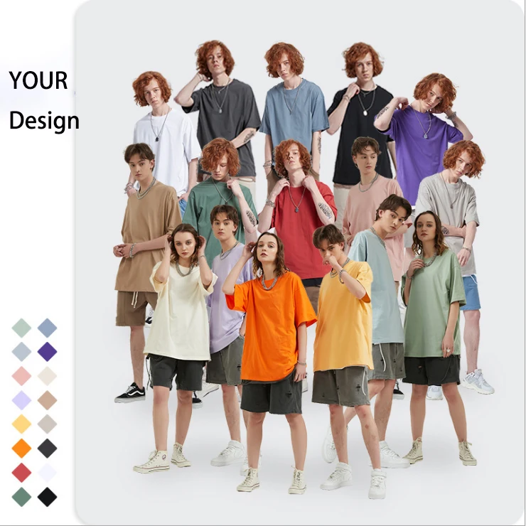 Wholesale plain blank custom logo Printing Tshirts Unisex Oversized Drop Shoulder 100% Cotton t shirts
Wholesale plain blank custom logo Printing Tshirts Unisex Oversized Drop Shoulder 100% Cotton t shirts