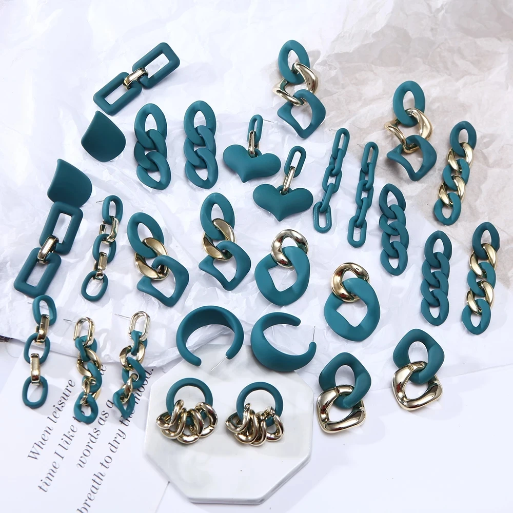 Kaimei Brincos 2021 Fashion Jewelry Korean Statement Earrings for women Green Cute Arcylic Geometric Dangle Drop Gold Earring, Many colors fyi
Kaimei Brincos 2021 Fashion Jewelry Korean Statement Earrings for women Green Cute Arcylic Geometric Dangle Drop Gold Earring, Many colors fyi