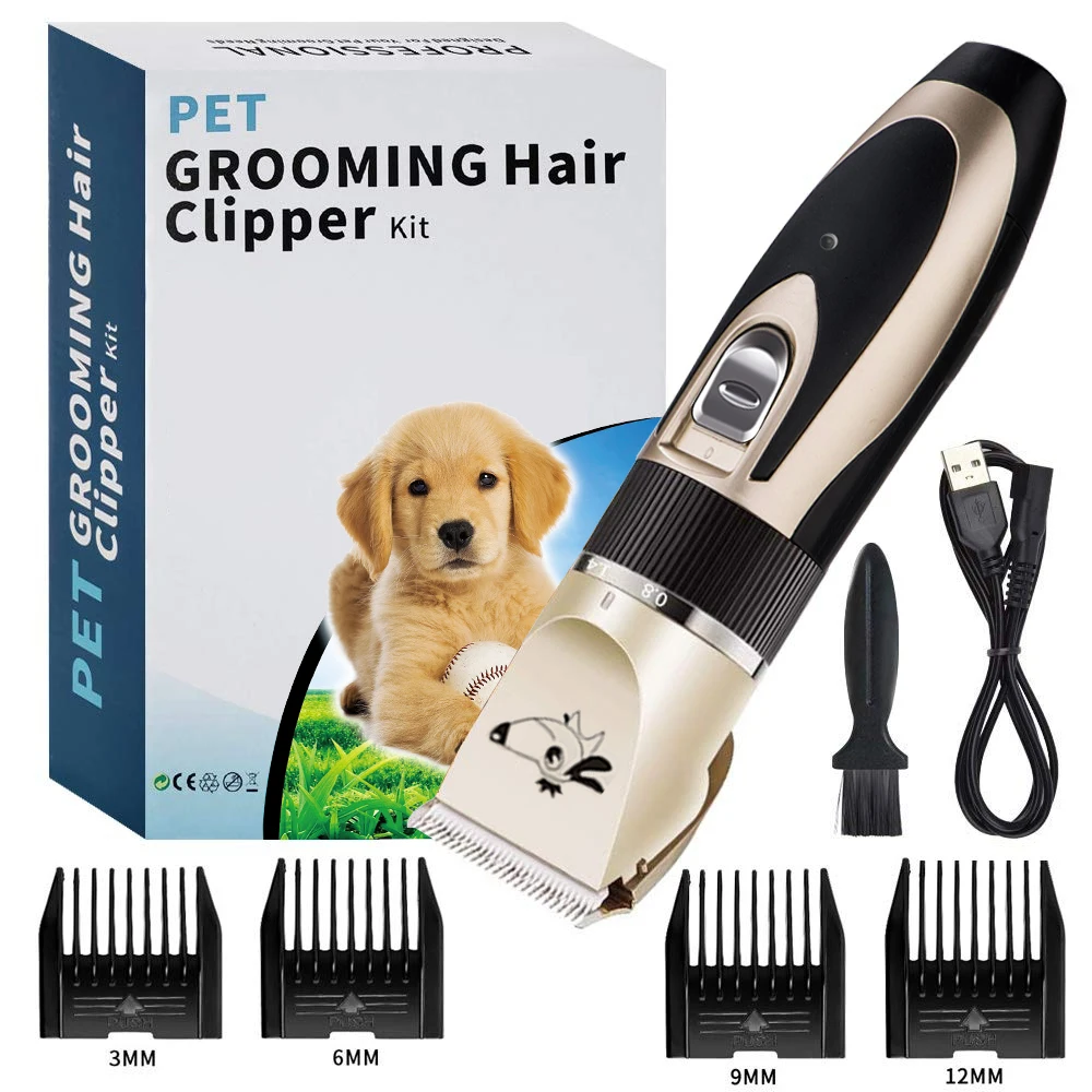 Professional Cat Dog Hair Clippers Rechargeable Dog Clippers Electrical Pet Clippers, Luxury gold+rose gold
Professional Cat Dog Hair Clippers Rechargeable Dog Clippers Electrical Pet Clippers, Luxury gold+rose gold