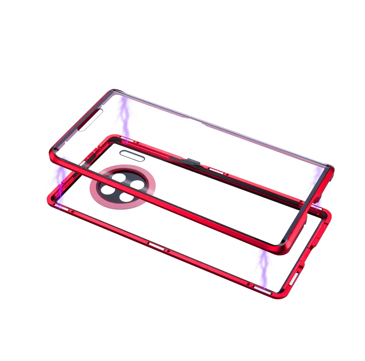 High Quality 2020 Tempered Glass Cover Metal Magnetic Adorption Phone Case for Huawei Mate 30 Pro, Black, silver, gold, purple, red, green, blue
High Quality 2020 Tempered Glass Cover Metal Magnetic Adorption Phone Case for Huawei Mate 30 Pro, Black, silver, gold, purple, red, green, blue