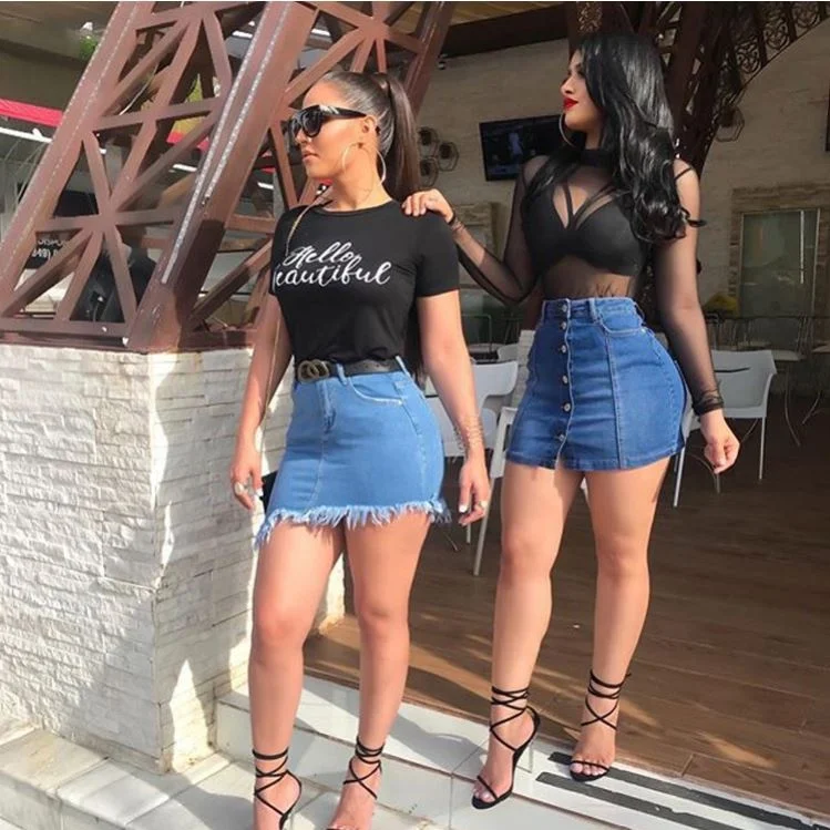 2021 high waist ripped denim jeans skirts summer skirts women mini short skirts for women ladies
2021 high waist ripped denim jeans skirts summer skirts women mini short skirts for women ladies