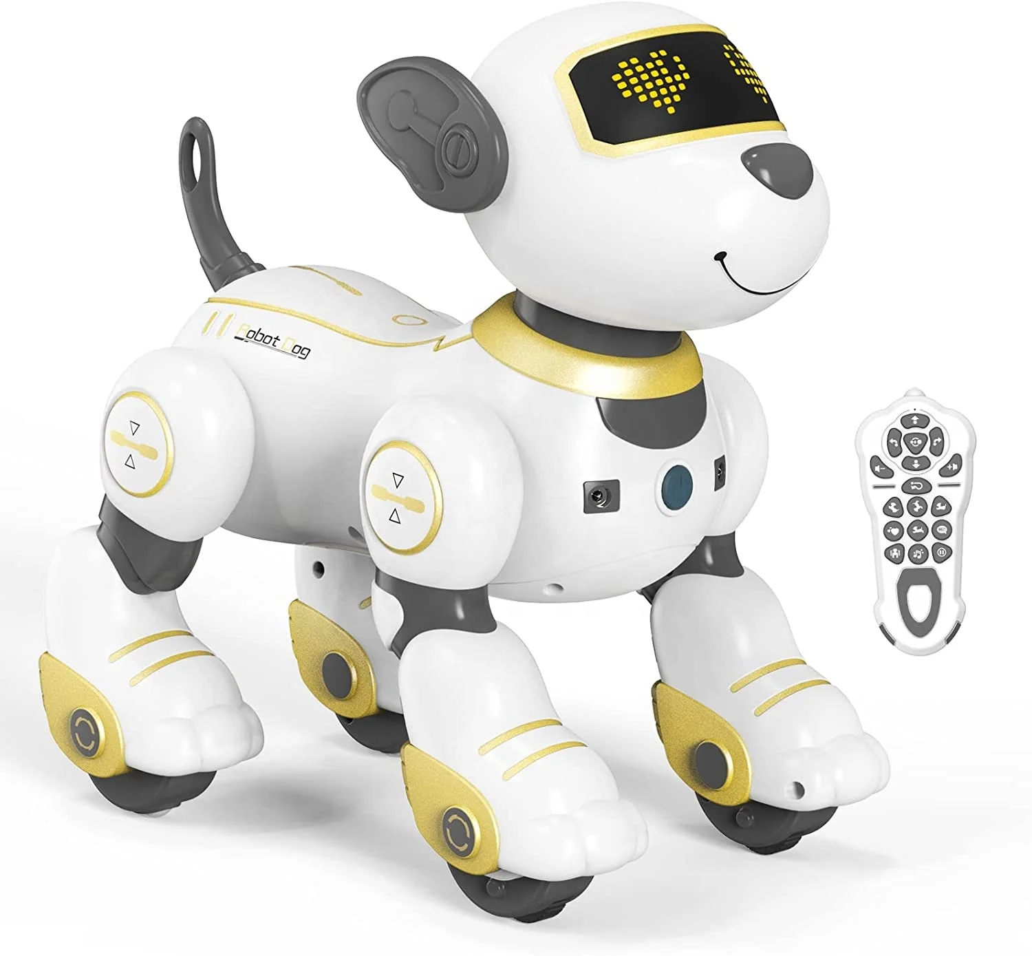 Hot Selling 2.4G Remote Control Robot Dog Toy for Kids Stunt RC Robot Dog with Music Sounds Stunt Robot Dog
Hot Selling 2.4G Remote Control Robot Dog Toy for Kids Stunt RC Robot Dog with Music Sounds Stunt Robot Dog