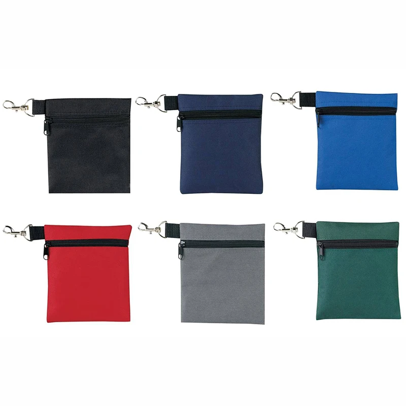 Factory Direct Price Professional Zipper Golf Pouch Bag Custom Logo for Tee Ball Valuables Clip Hook Accessories for Top Quality, Multiple colors (customized)
Factory Direct Price Professional Zipper Golf Pouch Bag Custom Logo for Tee Ball Valuables Clip Hook Accessories for Top Quality, Multiple colors (customized)