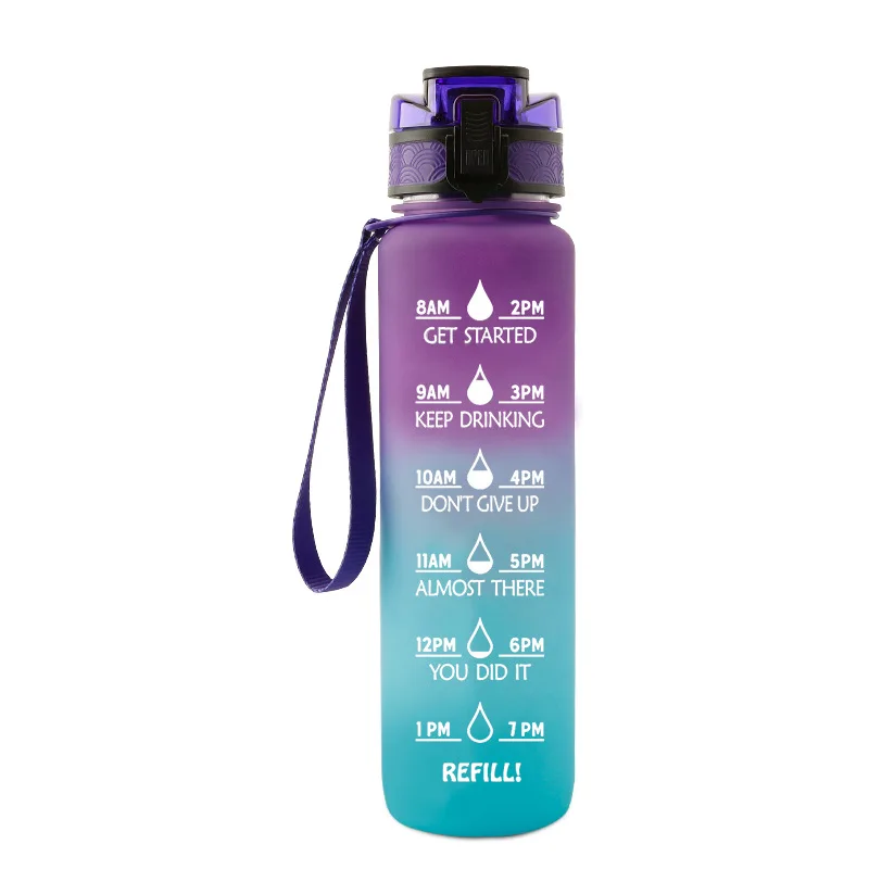 Large Half Gallon Water Bottle With Time Marker & Straw Leak proof Tritan BPA Free Water Jug, As picture
Large Half Gallon Water Bottle With Time Marker & Straw Leak proof Tritan BPA Free Water Jug, As picture