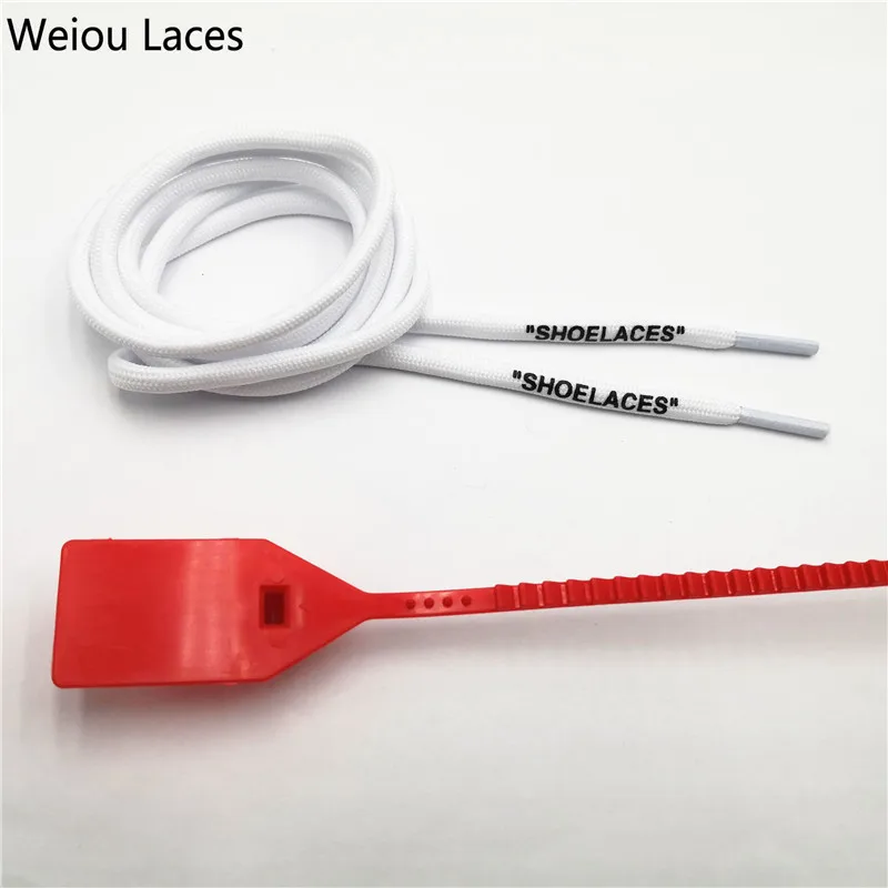 Weiou Laces Round Printing "SHOELACES" Shoestring for Sneakers Premium Custom Shoe Laces for Hoodie Wholesale, Black,white,customized color
Weiou Laces Round Printing "SHOELACES" Shoestring for Sneakers Premium Custom Shoe Laces for Hoodie Wholesale, Black,white,customized color