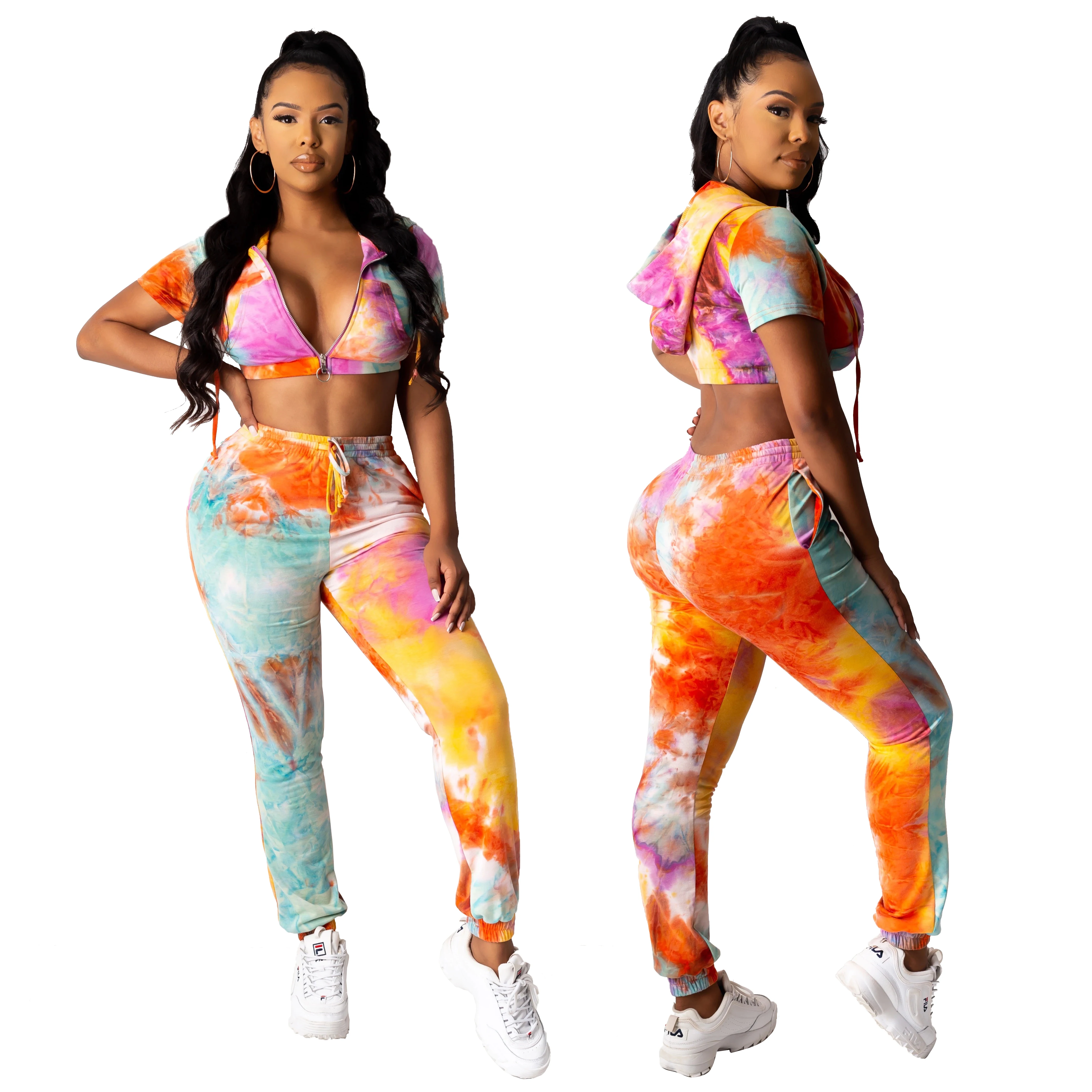 Foma--SMR9721 2020 girl winter print casual long sleeve crop top hoodie hoodie two piece set, As pictures
Foma--SMR9721 2020 girl winter print casual long sleeve crop top hoodie hoodie two piece set, As pictures