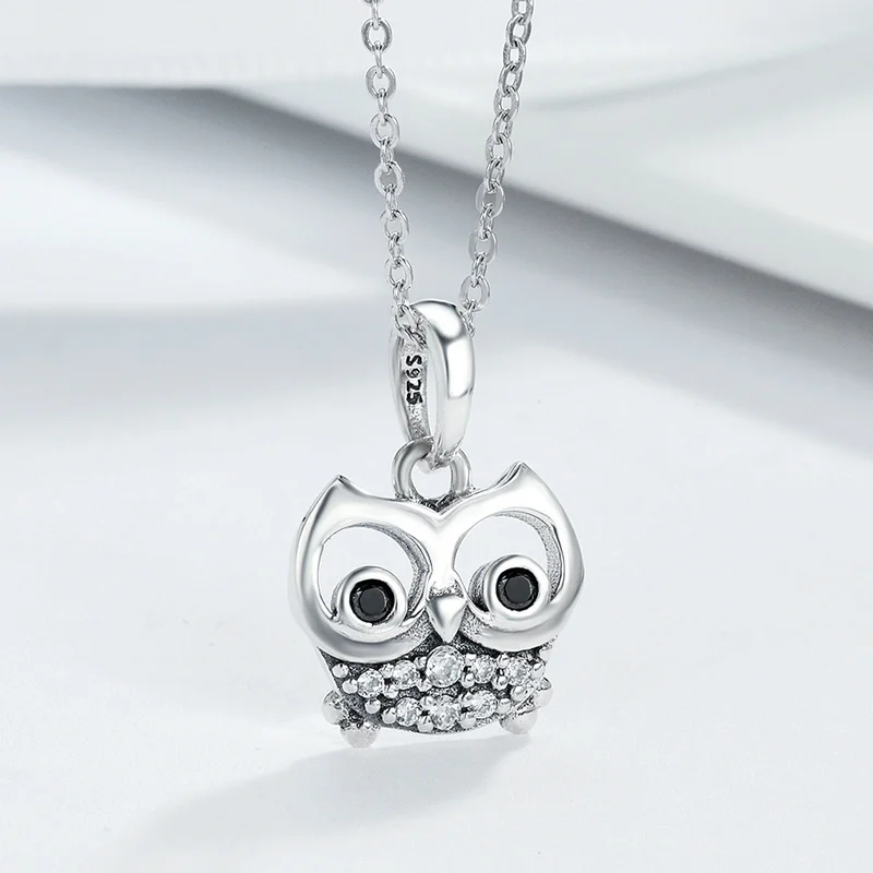 Accessories Women Fashion 925 Sterling Silver Animal Cute Owl Chains Necklace Custom
Accessories Women Fashion 925 Sterling Silver Animal Cute Owl Chains Necklace Custom