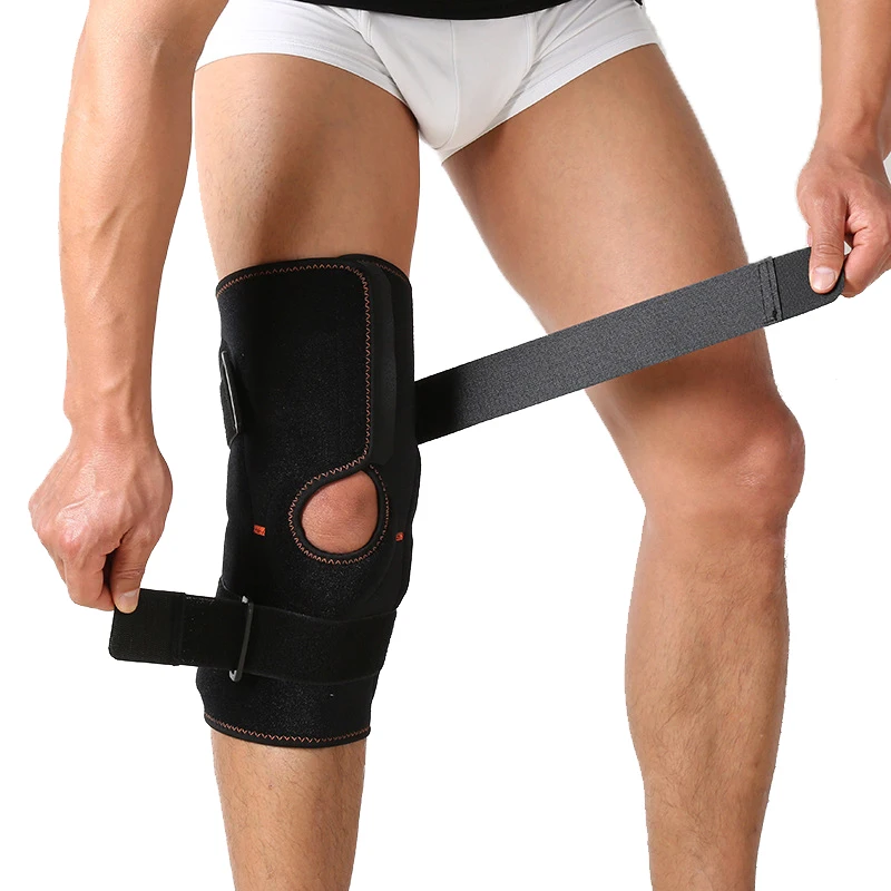 professional protection sports kneepad plastic steel support free bending double pressure mountaineering running gear, Black- red
professional protection sports kneepad plastic steel support free bending double pressure mountaineering running gear, Black- red