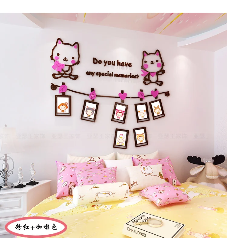 Cartoon Cats Photo Frame Kids Room Decor Sticker Baby Room Decorative 3d Stickers Acrylic
Cartoon Cats Photo Frame Kids Room Decor Sticker Baby Room Decorative 3d Stickers Acrylic