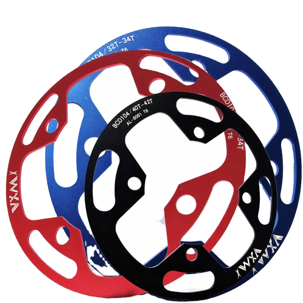 Vxm mountain bike 104bcd sprocket wheel 32t 36t 40t chainring protection bike cover guard crankcase sprocket accessories, Red blue black
Vxm mountain bike 104bcd sprocket wheel 32t 36t 40t chainring protection bike cover guard crankcase sprocket accessories, Red blue black