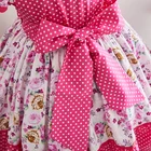 Summer Short Sleeve Party Floral Dress Girl