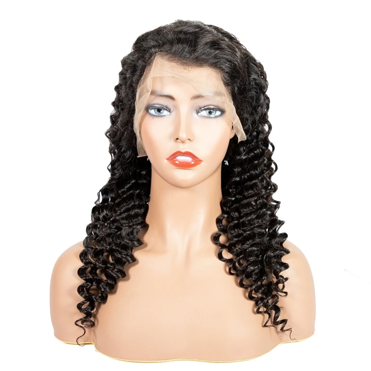 130% Density 100% Virgin Brazilian Human Hair Weave Most Expensive Remy Hair Deep Wave Lace Front Wigs For Black Woman
130% Density 100% Virgin Brazilian Human Hair Weave Most Expensive Remy Hair Deep Wave Lace Front Wigs For Black Woman