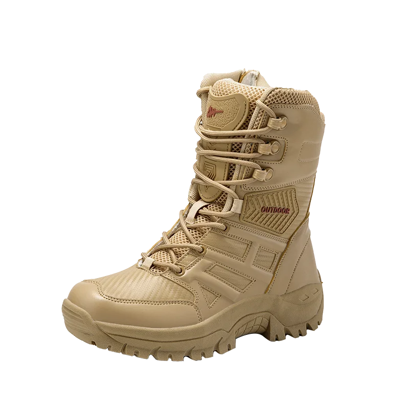 Men's outdoor shoes special training military boots snow boots desert shoes, Black,brown
Men's outdoor shoes special training military boots snow boots desert shoes, Black,brown