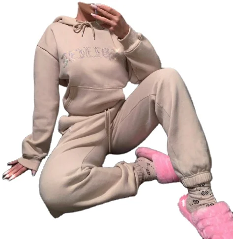 New Arrivals 2021 Womens Clothing Female Jogger Set Two Pieces Lounge Wear
New Arrivals 2021 Womens Clothing Female Jogger Set Two Pieces Lounge Wear