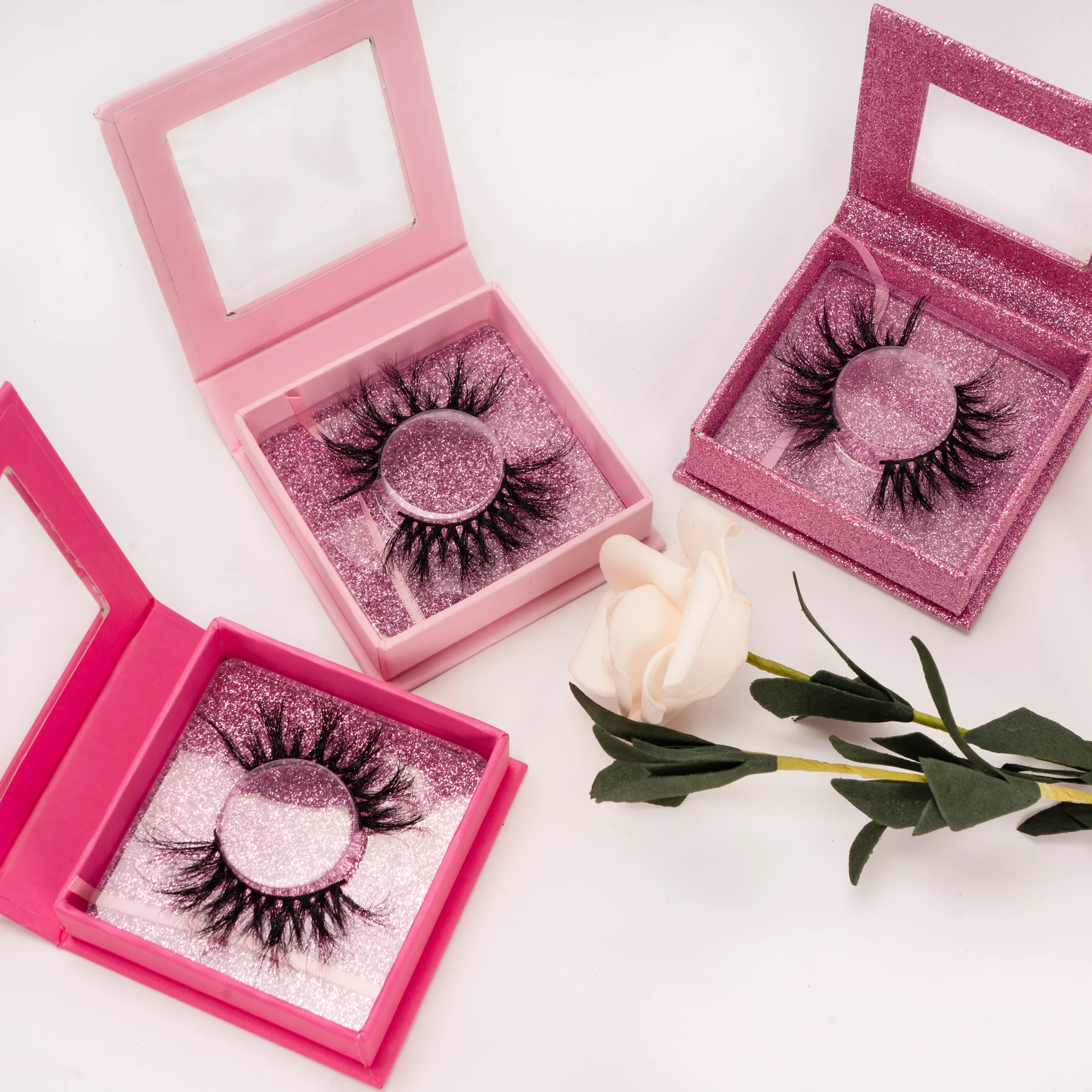 Custom classic 25mm wispy mink eyelash packaging box luxury bottom real mink full strip lashes bulk wholesale
Custom classic 25mm wispy mink eyelash packaging box luxury bottom real mink full strip lashes bulk wholesale